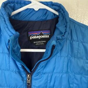Patagonia Mako Blue Nano Puff Jacket Women’s Size Extra Small 84172STY